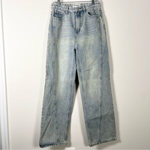 Musinsa Korean Like The Most Womens Light Blue Straight Leg Jeans Size Small